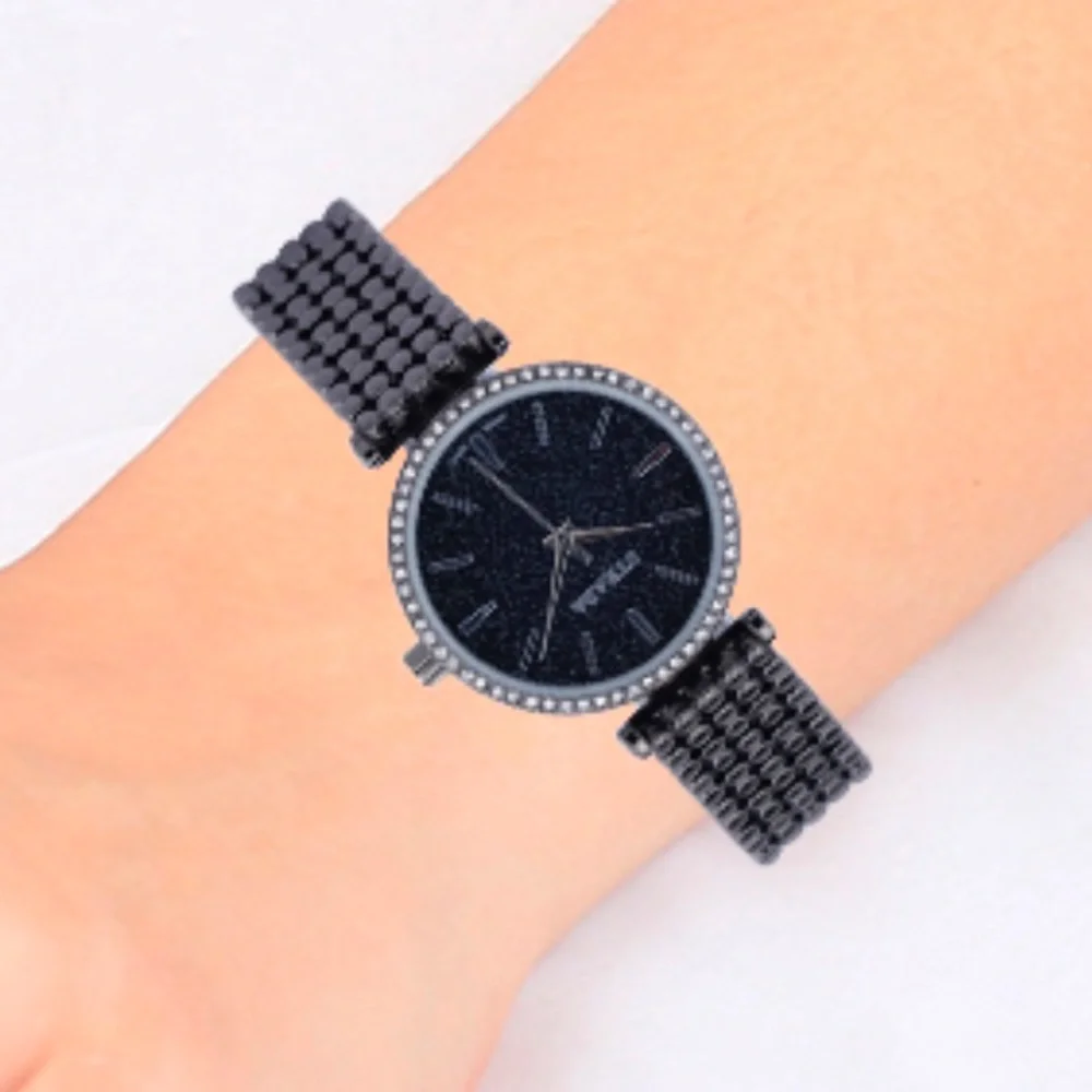 Watch in Dark Silvertone